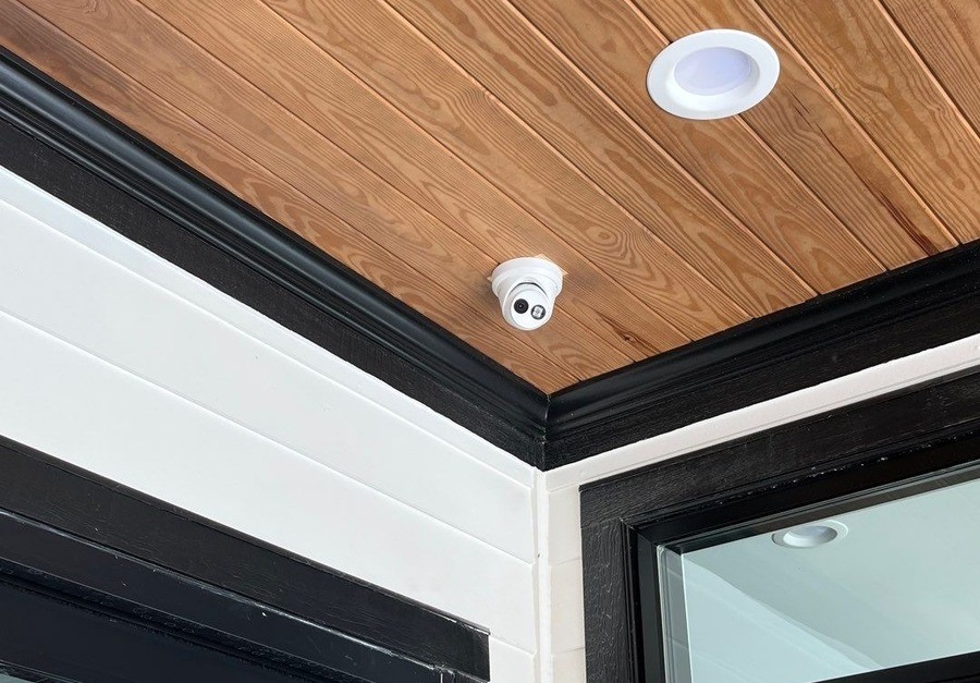 A security camera installed correctly can capture suspicious activity outside your home.